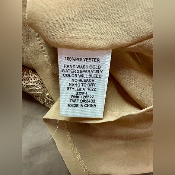 Foreign Exchange Gold Sequin Top - Picture 8 of 9